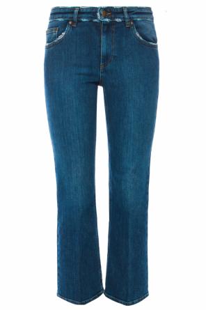 Rat-trimmed flared jeans, zdjęcie 1 Rat-trimmed flared jeans od Valentino Red